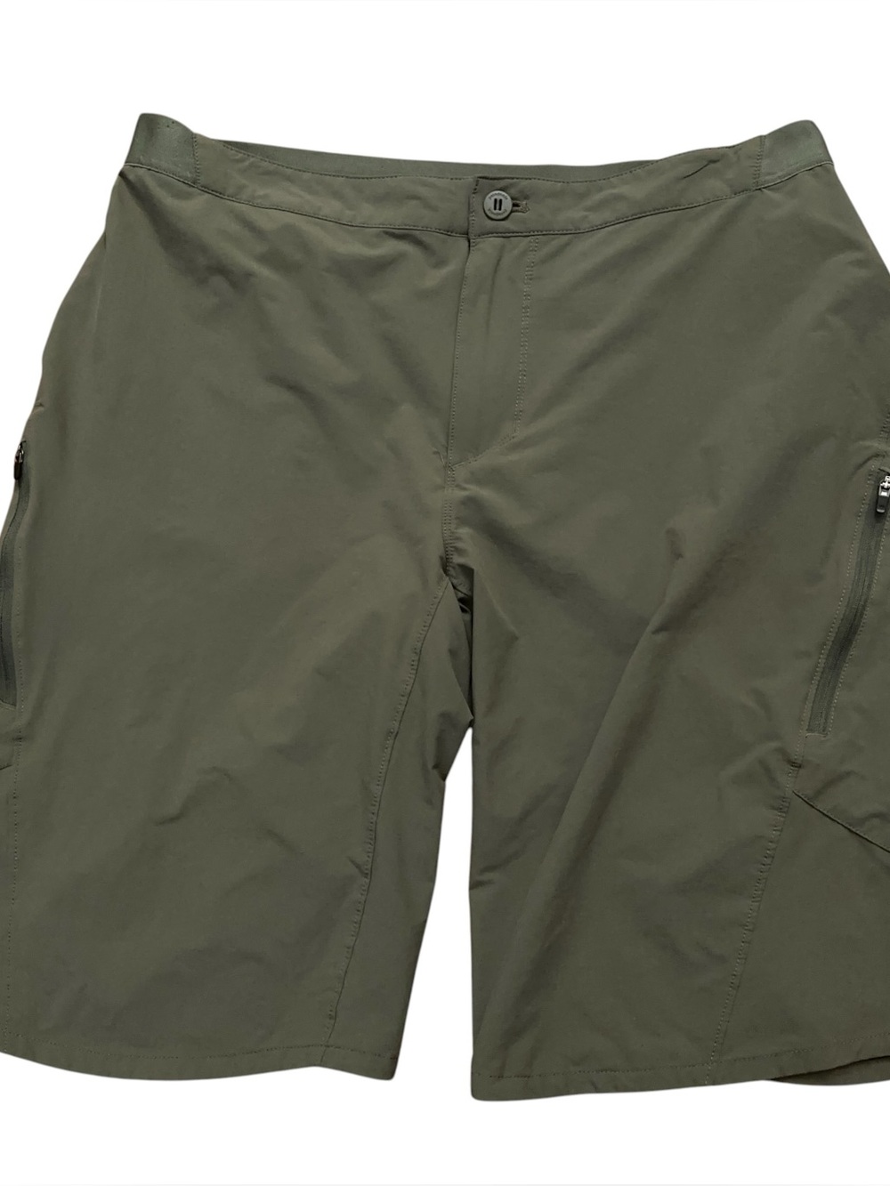 Patagonia Landfarer Bike Shorts Mens Size 36 Outdoor Athleisure Army Green